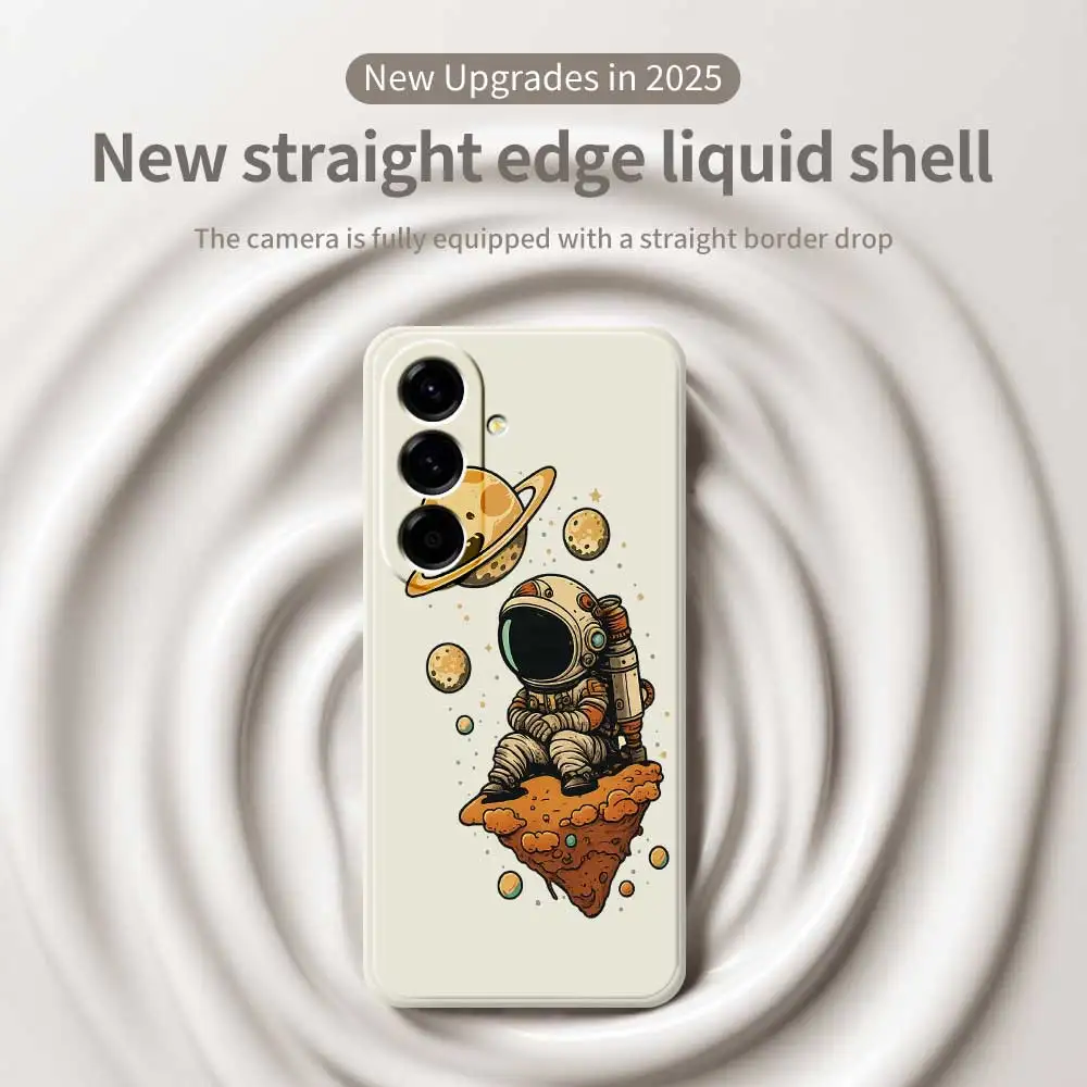 

Силиконовый чехол для телефона Astronaut Space Style для Samsung Galaxy A56 A32 A23 A22 5G A32 A23 4G A55 A54 A53 A52 A51 A35 Soft Cover
