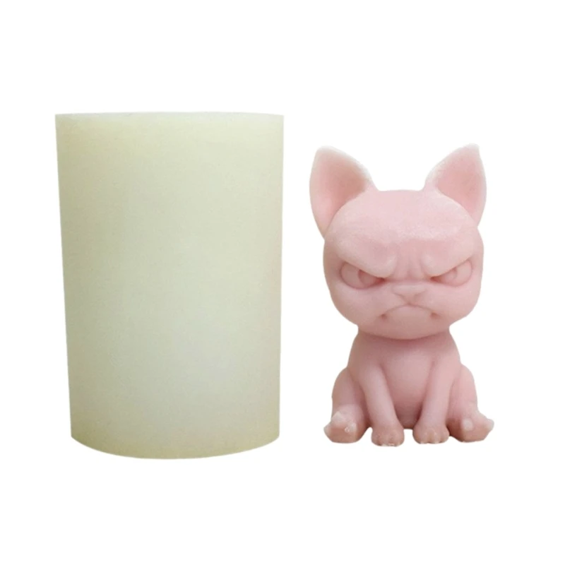 

Angry Mold for Making Gypsum Ornaments Home Decorations DIY Craft, 3D Animal Silicone Mold