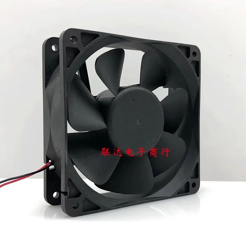H for FANEC JD-D12038H24B 12038 DC24V 0.50A 12CM 2-Pin Silent Cooling Fan