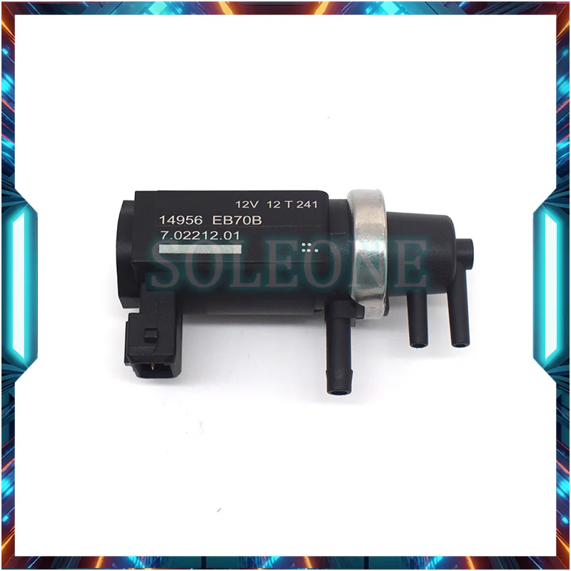 

Turbocharge Boost Pressure Converter Solenoid Valve For Nissan NP300 Navara / Pathfinder 2.5 14956-EB300 14956-EB30A 14956-EB70B