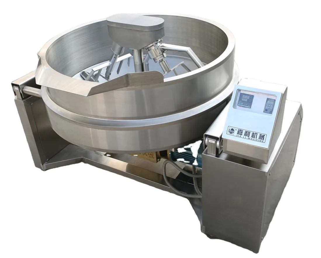 Tilting Sweets Halwa Making Machine Gas Jacketed Kettle