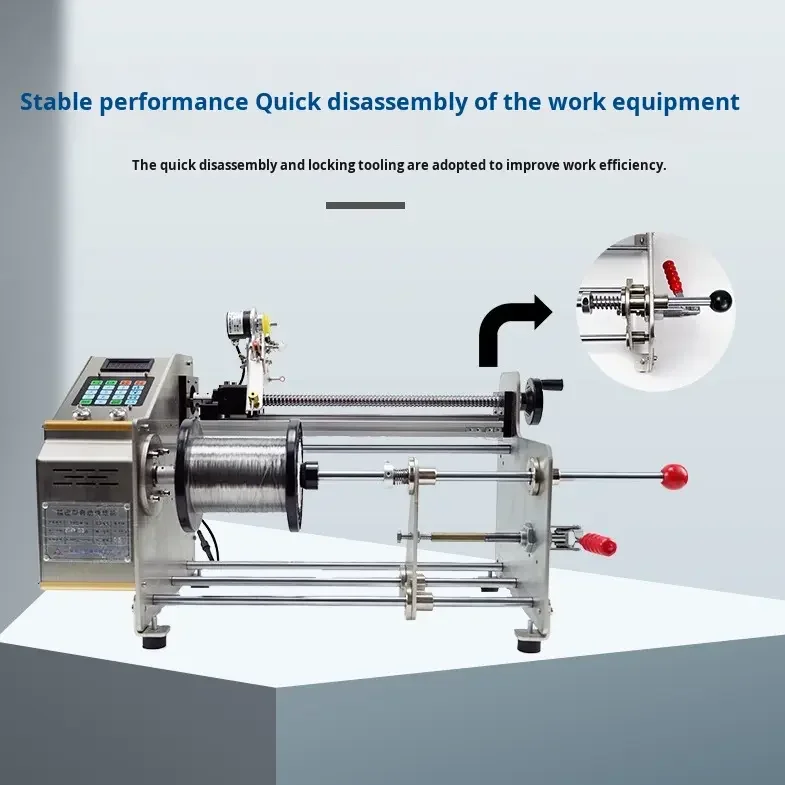 PWD-M-30 Precision CNC Winding Machine, Stepper Motor Drive for Industrial Cable