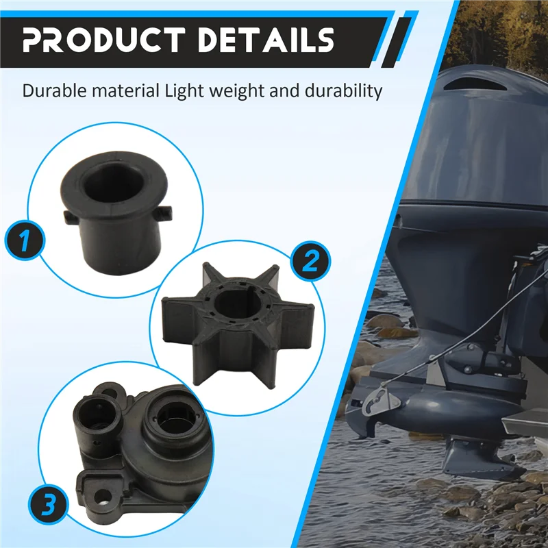 Componente 66T-44311-00 de la carcasa de la bomba de agua para el motor fueraborda de 2 tiempos 40HP