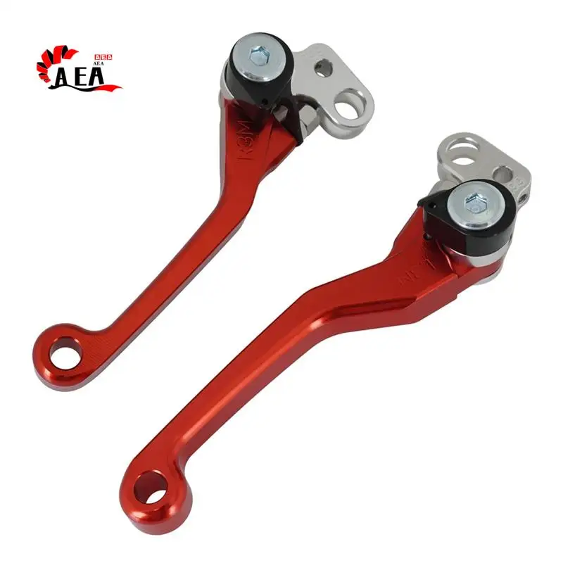

AEA0-For Sur Ron Light Bee X/S Segway X260/X160 Brake Levers, Dirt Bike Clutch Brake Lever Adjustable Levers Parts (Red)