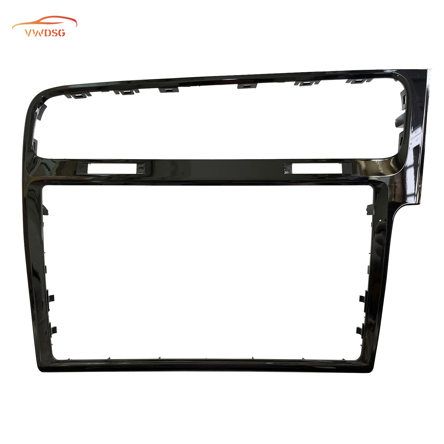 MIB radio navigation screen plastic frame panel trim 5G2819743 5G2 819 743 For Golf MK7 Right wheel drive glass screen 9.2-inch