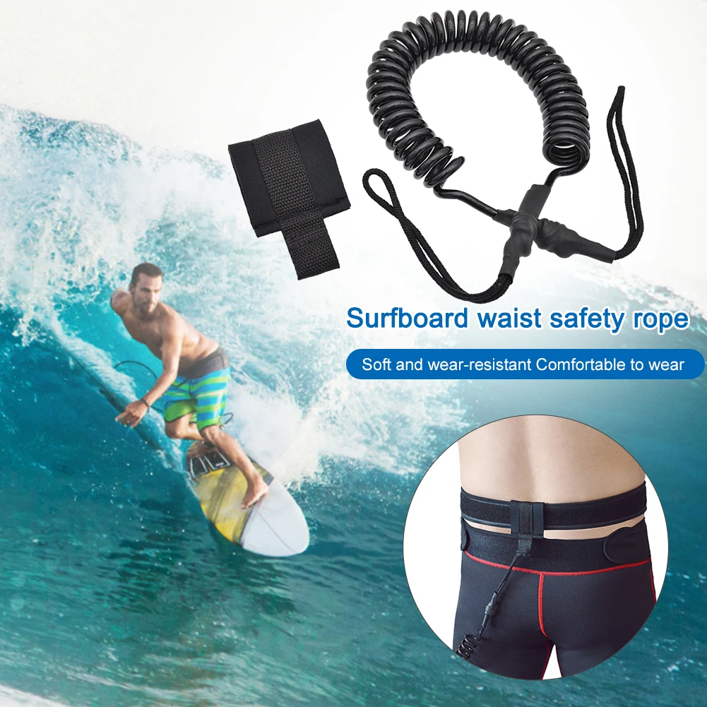 Stand Up Paddle Leash - 6mm Sörf Göğüs Kayışı TPU Yaylı