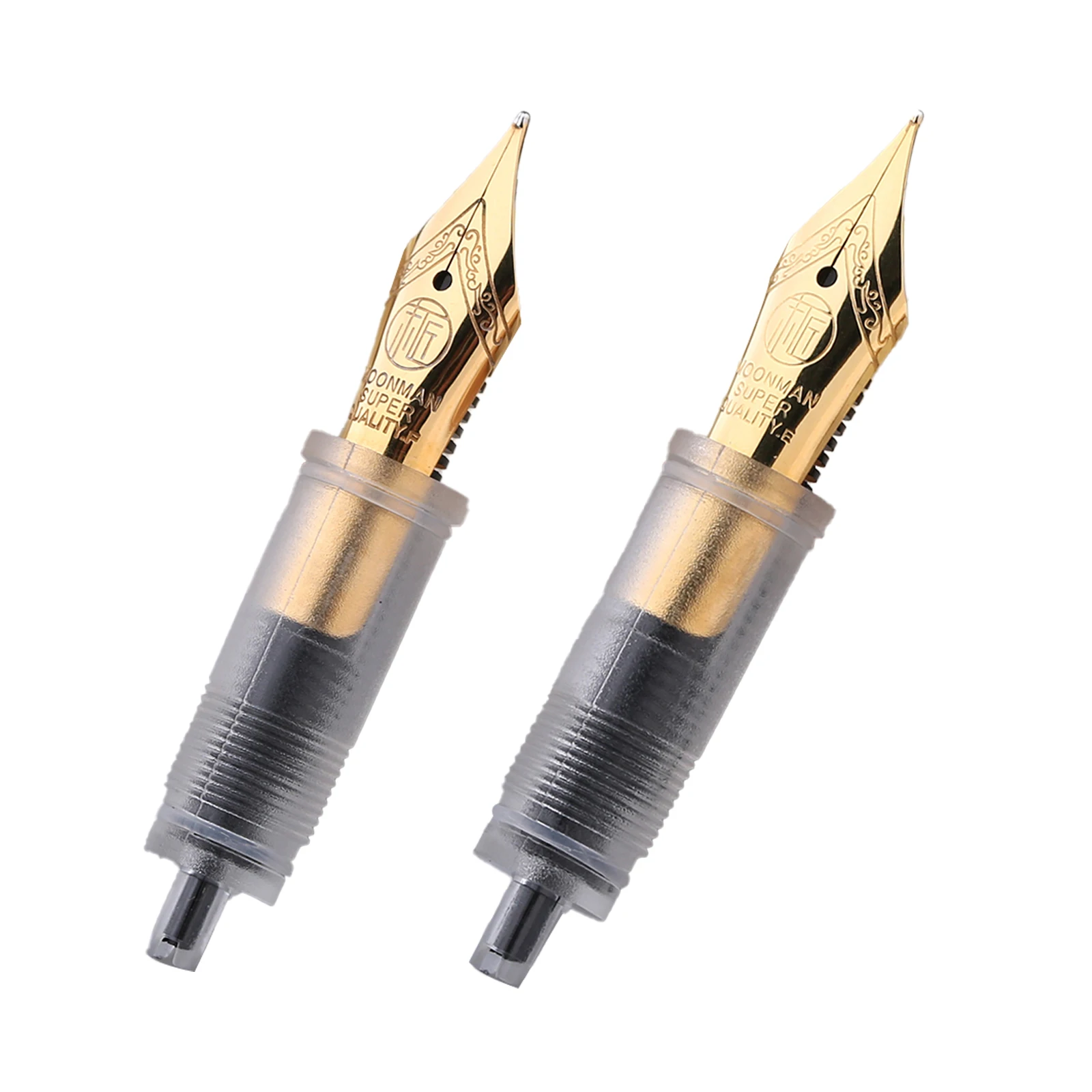 Nib set for majohn wancai second generation Fountain pen Gold-plated EF F replacement nibs for school office writing stationery