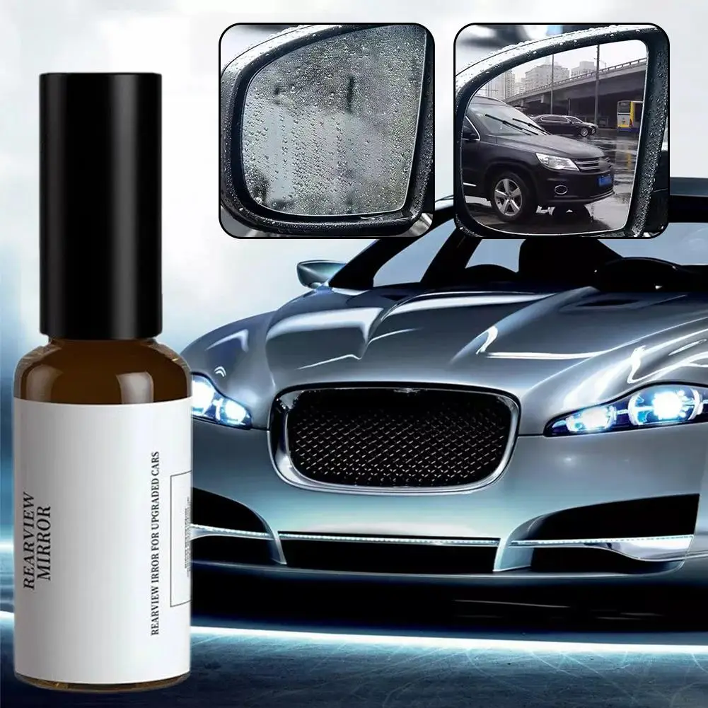 50ml Car Glass Anti-Rain Spray Auto Water Repellent Coating Agent Rainproof Anti-fog Windshield Mirror Cleaner Universal Cars