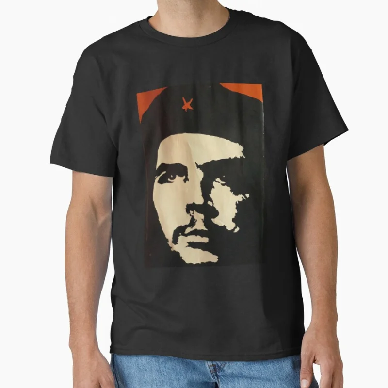

Че Гевара Революция Ретро Freedom Fighter Куба Социалистический символ винтажная футболка большого размера Топы S-6xl