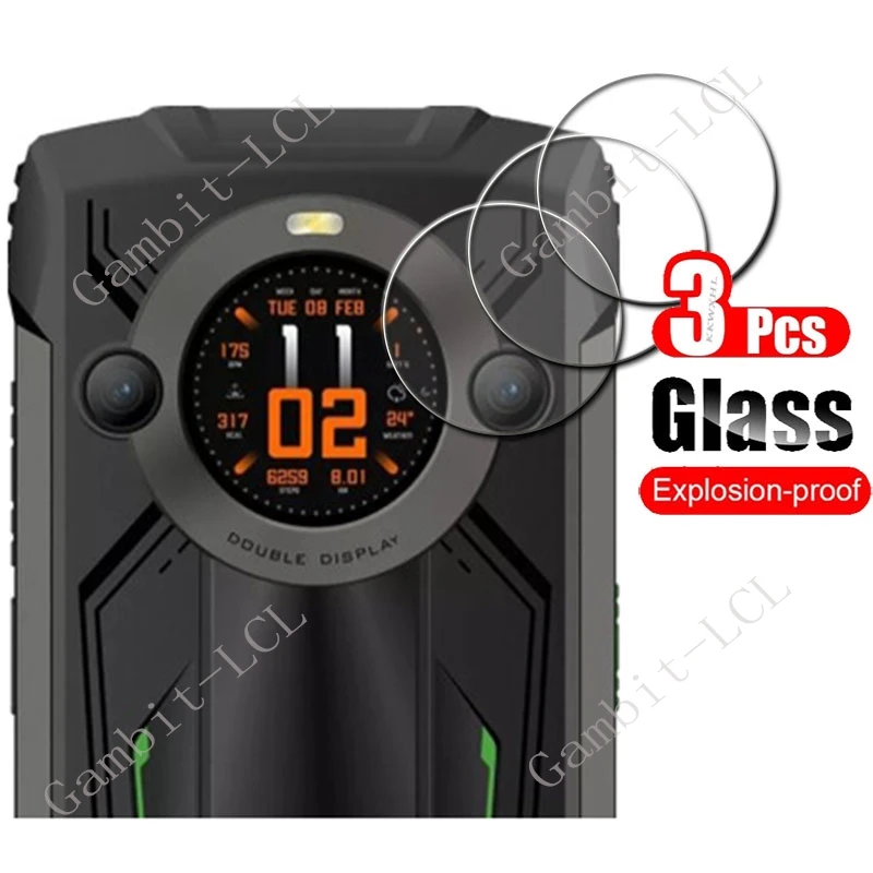 3PCS 9H Tempered Glass For Blackview Oscal Pilot 2 BlackviewOscalPilot2 Pilot2 Back Camera Lens Screen Protector Cover Film