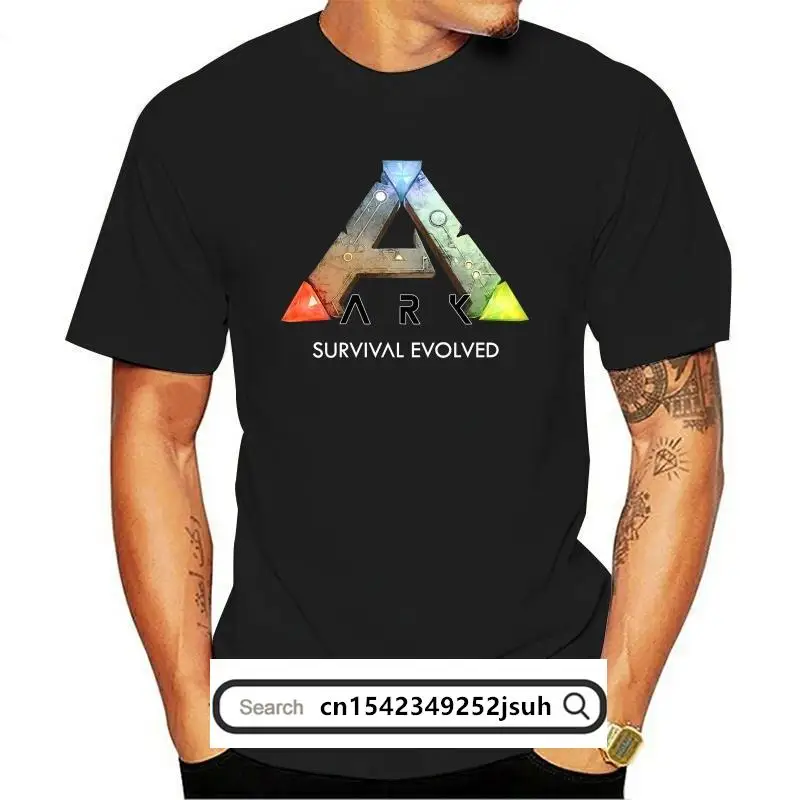 

New Ark Survival Evolved Men's Fashion T Shirt Men Women TEE Shirt Homme Customized 100% Cotton T-shirt