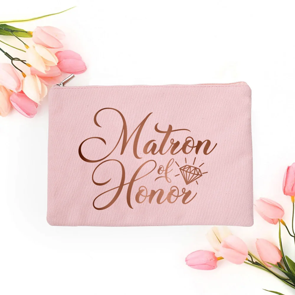Team Bride Make-up-Tasche, Junggesellenabschied, Kosmetiktaschen, Geldbörse, Brautjungfer, Toilettenartikel, Organizer, Tasche, Geschenke für Hochzeit, Brautparty – Detail 4