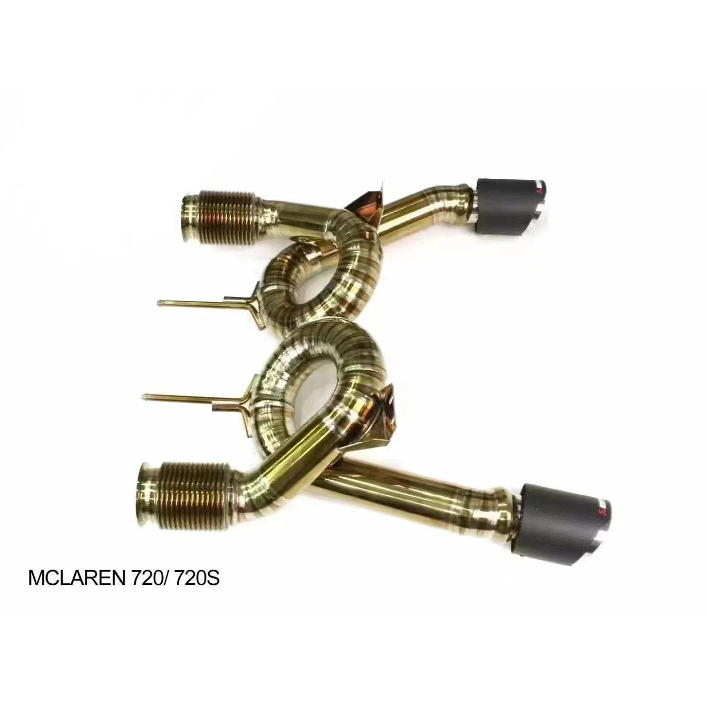 Titanium Alloy Catback System For Mclaren 720/720s Exhaust System