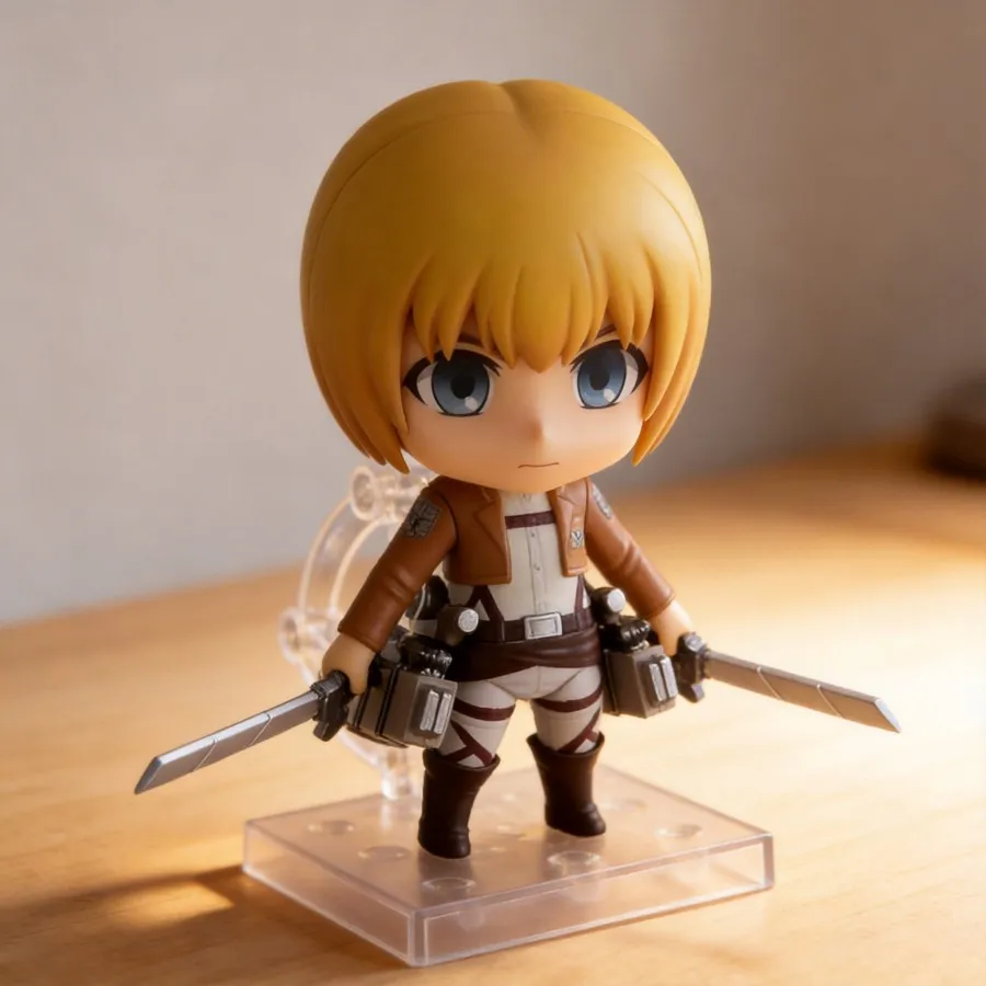 

Аниме-фигурка Атака Титанов: Армин Арлерт, Q-версия, глиняная модель # 435 10-сантиметровая подвижная фигурка