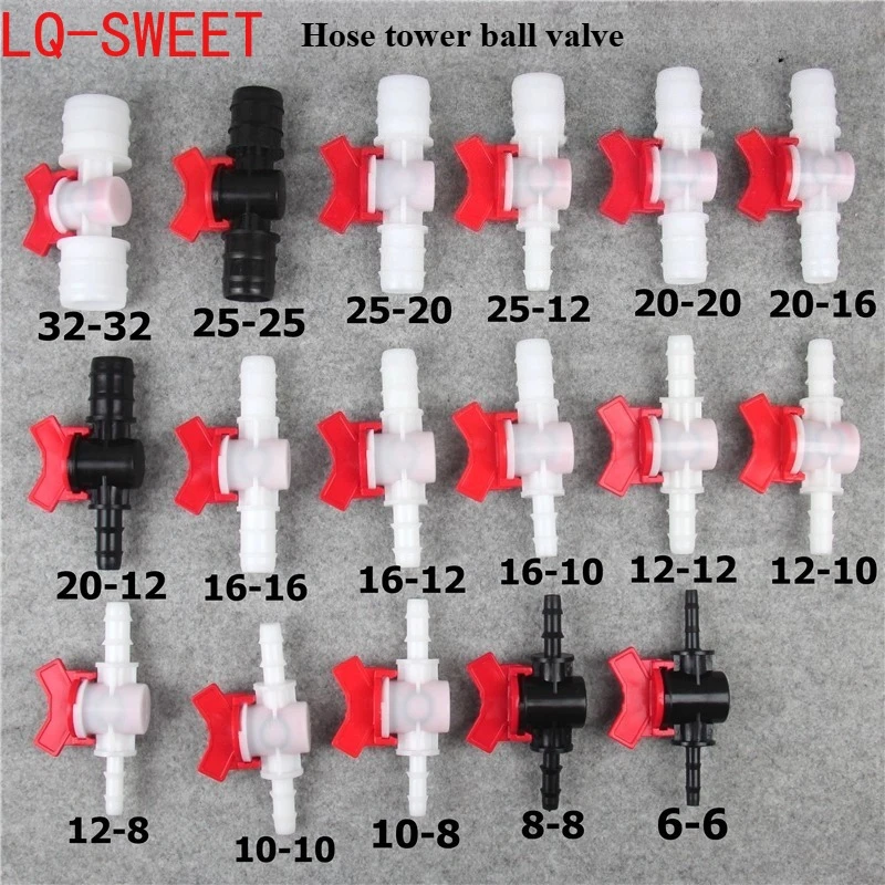 

Hose Valves & Fittings Kit | Plastic Quick-Connect Couplings, Ball Valves