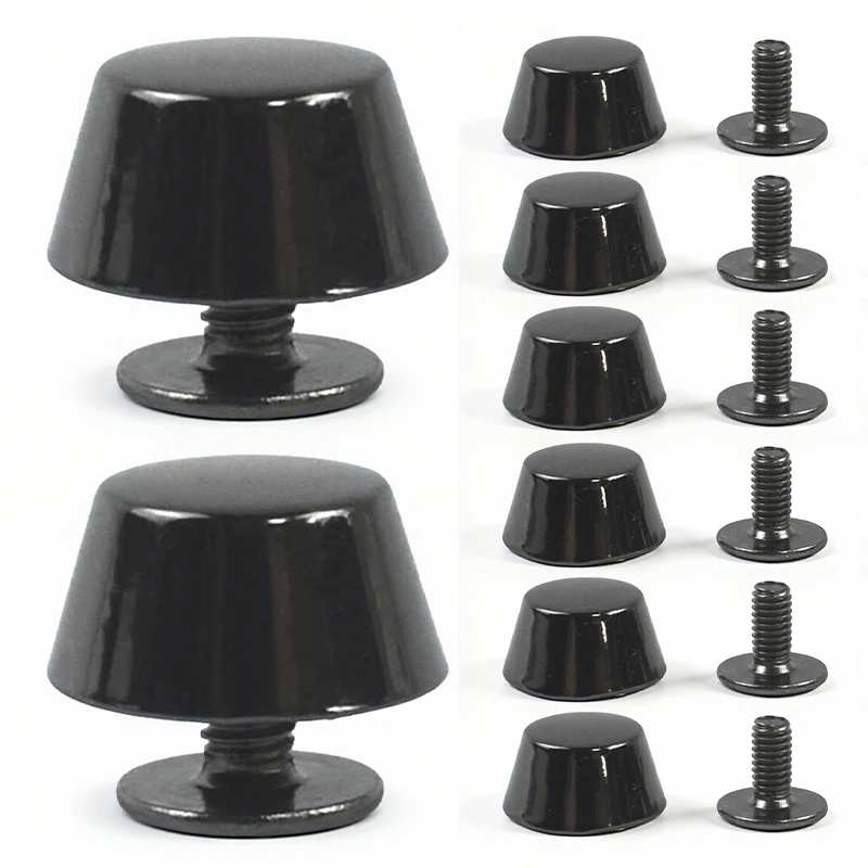 

20/50Pcs 11mm Metal Rivet Nail Buckles Rivets Screw Studs Button Handbag Feet Nails Protective Clasp Leather Crafts Accessories