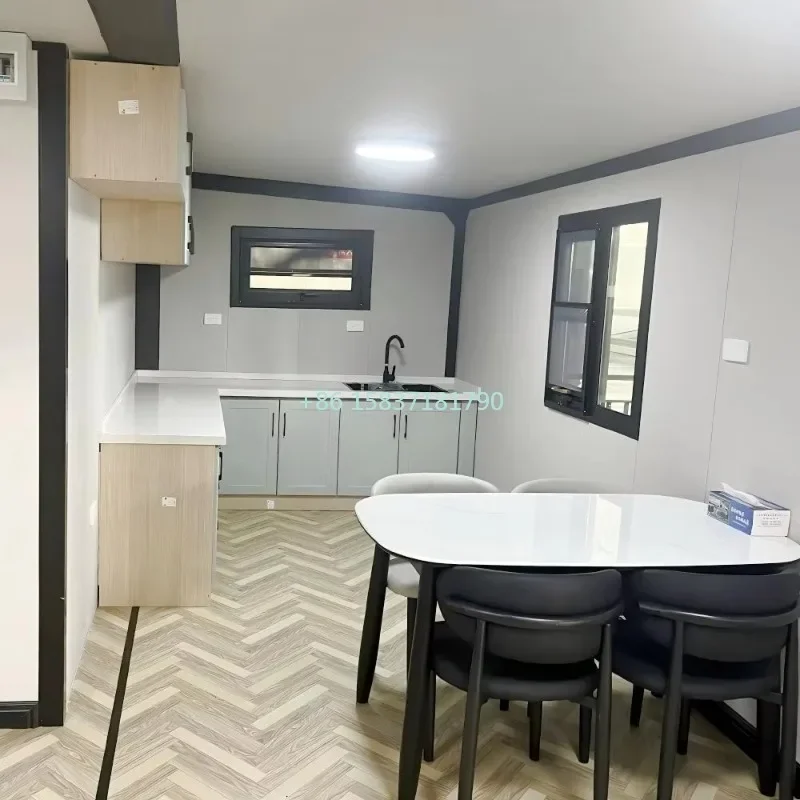Wholesale Container House Customized Folding House Prefabricated Household Villa Container Homes 3 Bedroom Container House Villa
