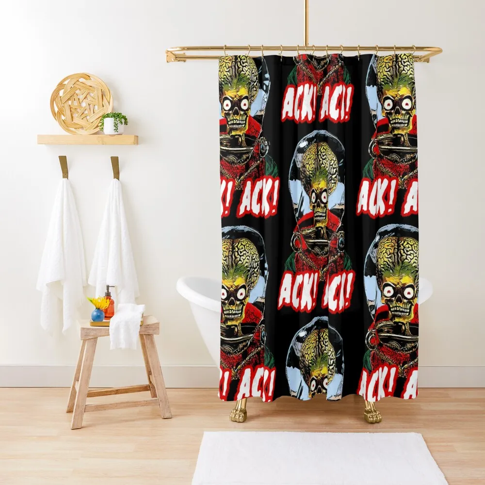 Mars Attacks Shower Curtain Set For Bathroom Shower Sets For Bathroom Curtain