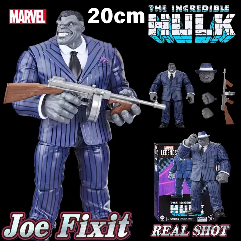 

Hasbro Marvel Legends 8-Inch Articulated Grey Hulk (Joe Fixit) in Suit - Premium Collectible Action Figure for Marvel Fans