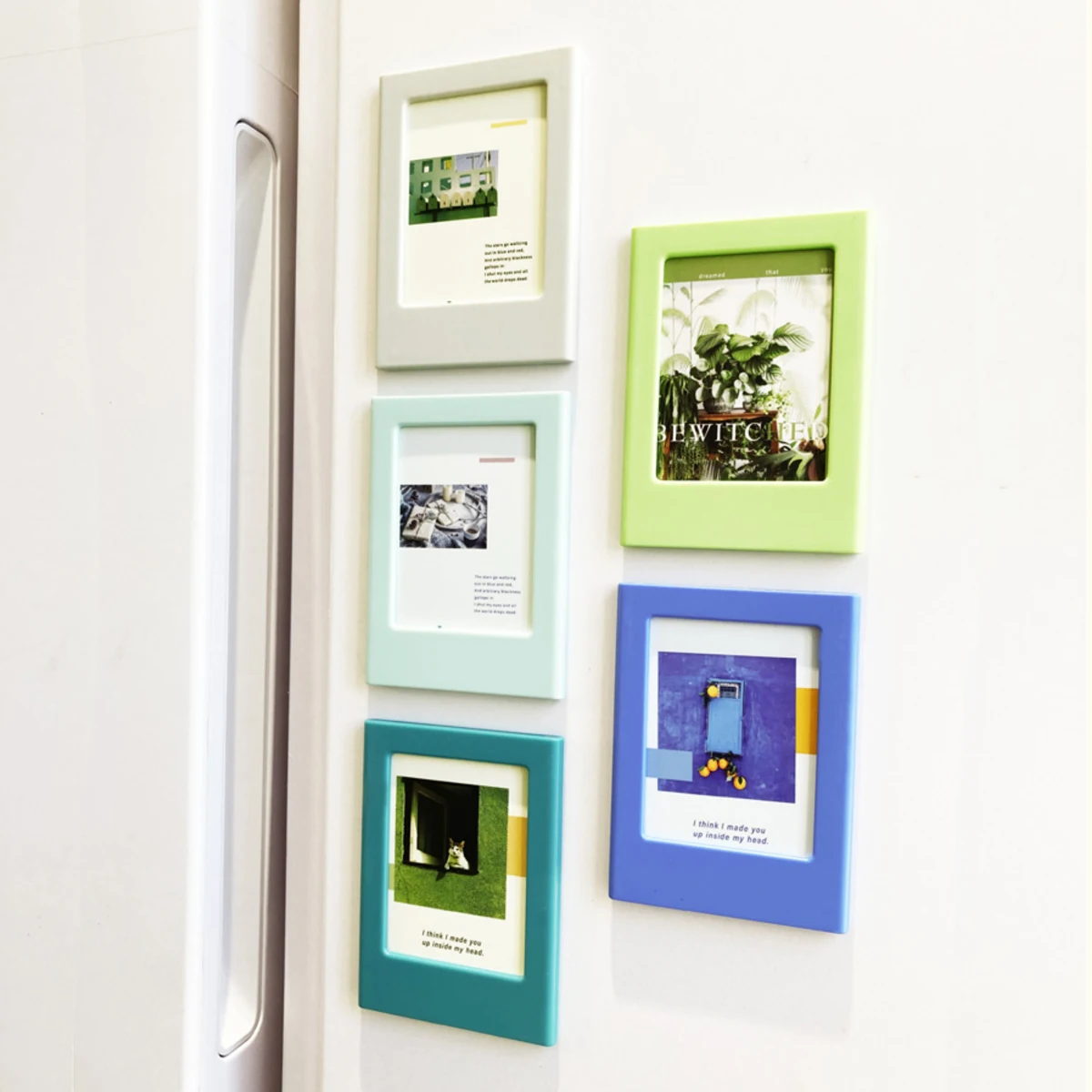 4/6/15 Items,Magnetic Frame of Different Color for Fujifilm Instax Mini 8 7S 25 50 70 90 Liplay Link 3 Inch Instant Photos