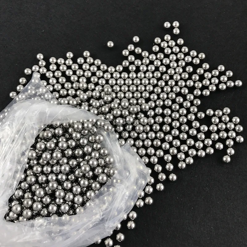 200pcs 6/8mm Steel Balls Pocket Shot Outdoor Hunting Slingshot Pinball Stainless Ammo Steel Balls Shooting Accessories Archery