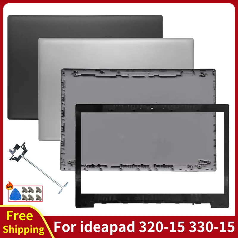Novo para ideapad 320-15 320-15isk 320-15ikb 320-15ast 320-15iap portátil lcd capa traseira/moldura dianteira/chadiça cove tampa traseira caso superior