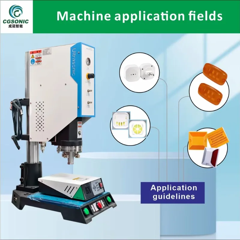 New Condition 2600W CG-L202634 20kHz Ultrasonic Plastic Welding Machine With 1-300mm Welding Area 220V Padded Cooler