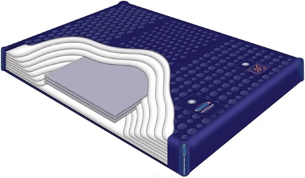 100%+ WAVELESS WATERBED Mattress/Liner/Digital Heater/Fill Drain/Conditioner KIT (Queen 60x84 1L8GT2)