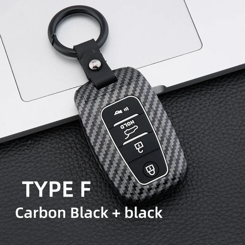 

For Kia Sportage Carens Seltos Stonic Niro Pro Ceed Rondo Picanto Morning ABS Carbon Key Car Cover Case Fob Protect Accessories