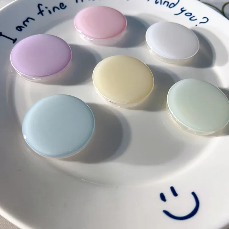 

Корейский простой однотонный кронштейн Griptok для iPhone 16, Pro, универсальный держатель для телефона, кольцо, подставка, ручка Tok