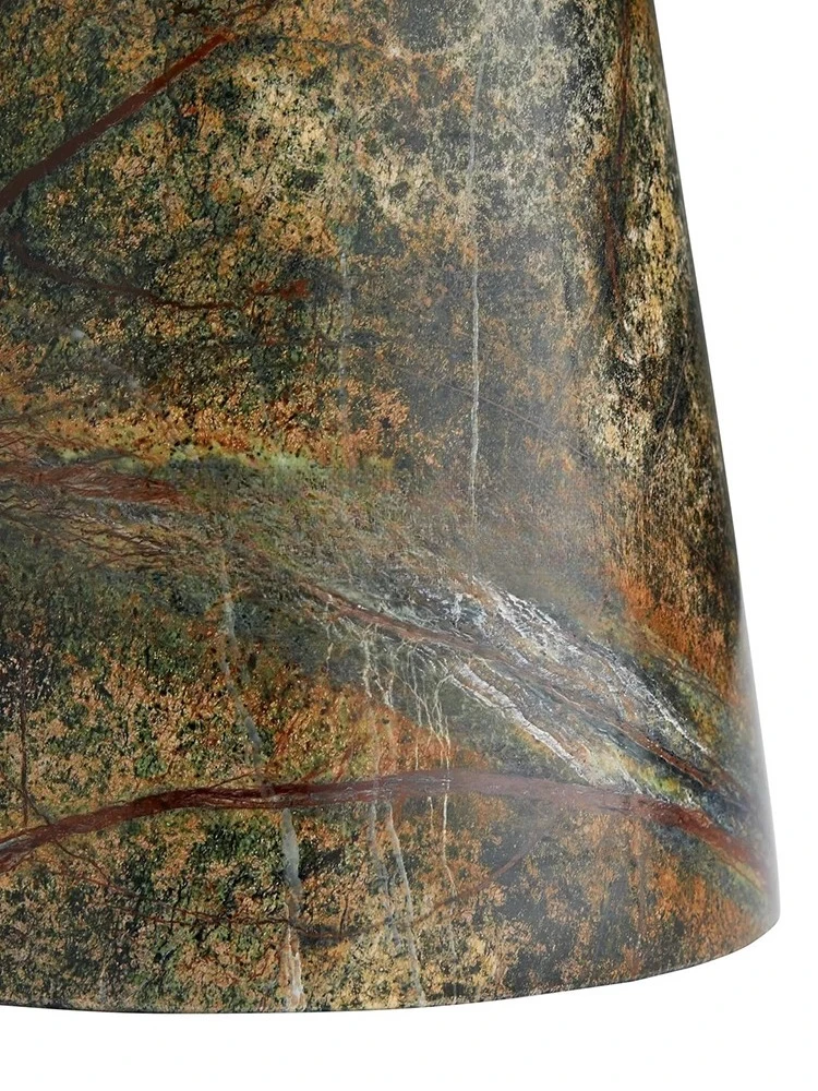 Comodino ad angolo rotondo semplice e moderno per piccoli appartamenti