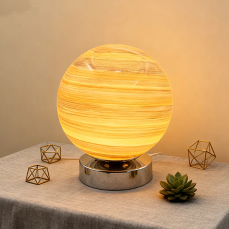 Starry Sky Table Lamp Astronaut Star Moon Galaxy Starry Sky Table Lamp Couple Bedroom Bedside Sleep Lamp Creative Romantic