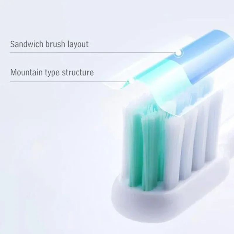 Dr. Bei Originele C1/S7/S3 Elektrische Tandenborstel Replicatie Opzetborstels Gevoelige Cleanning Sonische Tand Borstelkop Borstelsproeiers