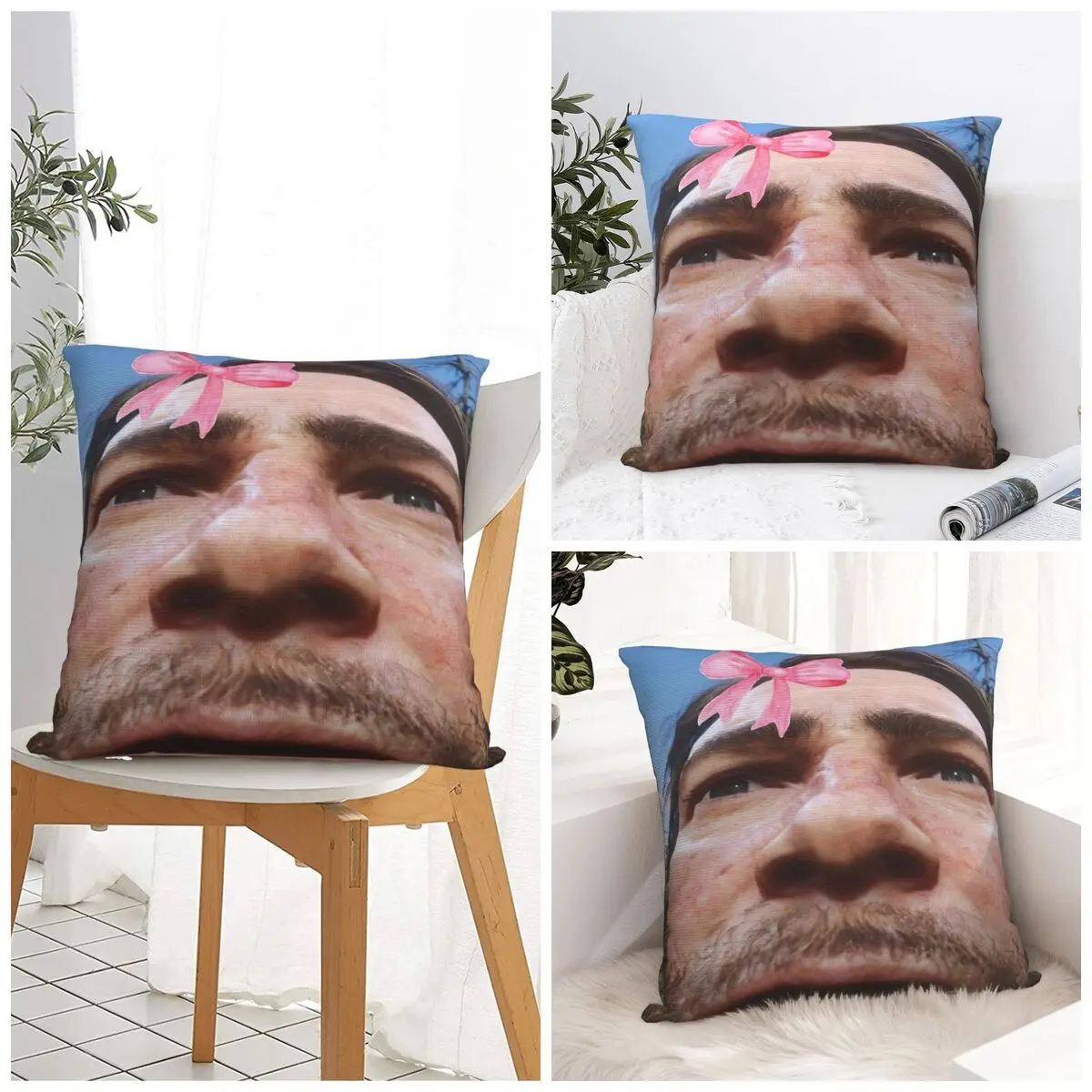 Arthur Morgan Sweet Hearts Pillow Cover Polyester Pillow Case Cushion Cover Kawaii Pillowcases For Chair Sofa Home Decoration