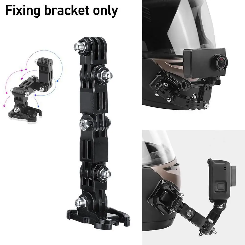 Motorcycle Helmet Mount Curved Adhesive Arm For Gopro Hero 8 7 6 5 4 3 SJCAM Sj4000 For XiaoYi 4K Action Camera Accessories