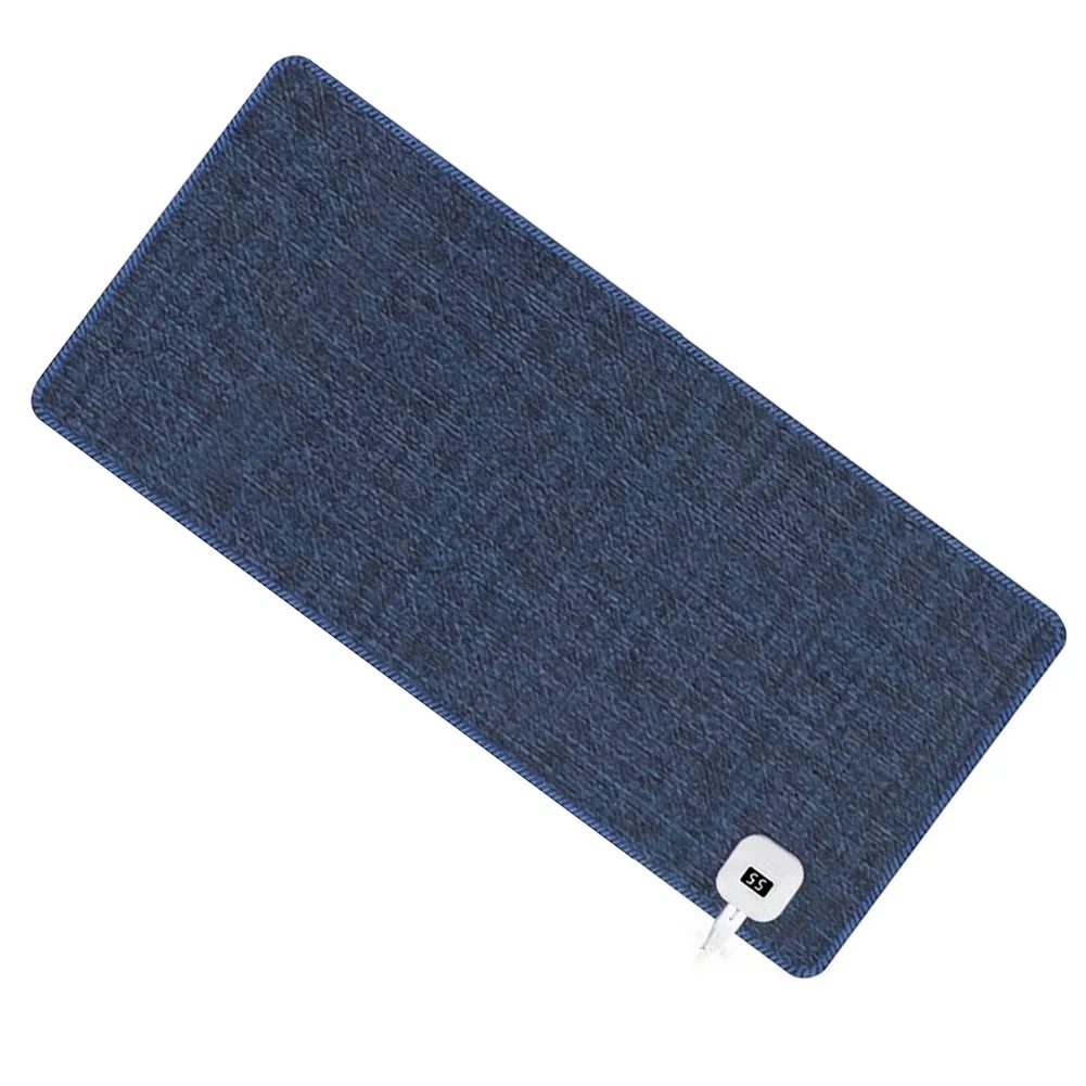 Heating Pad with Built-In Safety Features Including Automatic Shut-Off and Overheat Protection for Continuous Desk Use