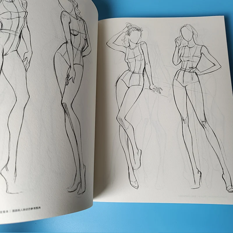 Imagem -06 - Dynamic Figure Guide For Fashion Design Book Libros Art Book Livros Art Book