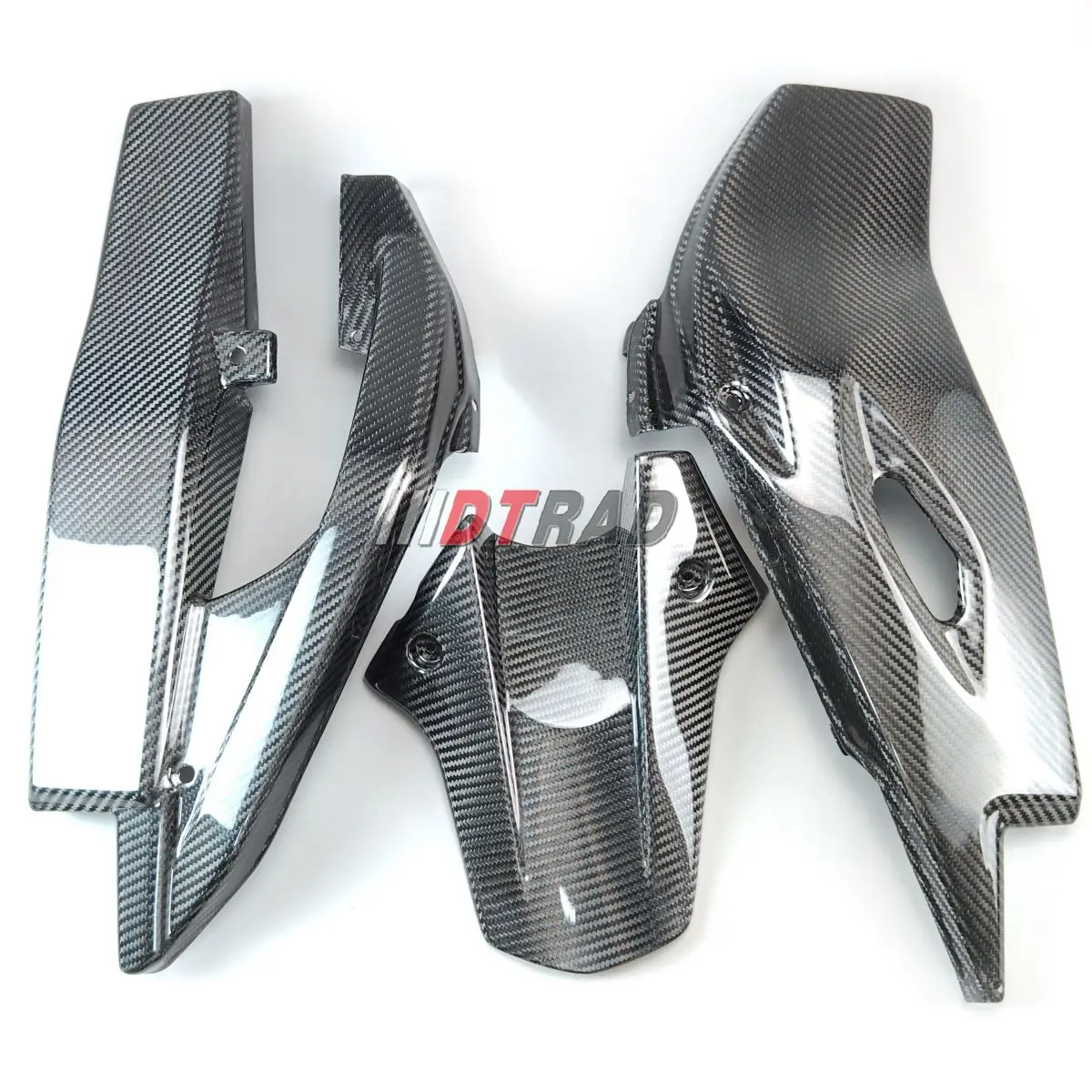 Real Carbon Fiber For Honda CBR650R Motorcycle Swingarm Covers & Rear Hugger Fairing Kits