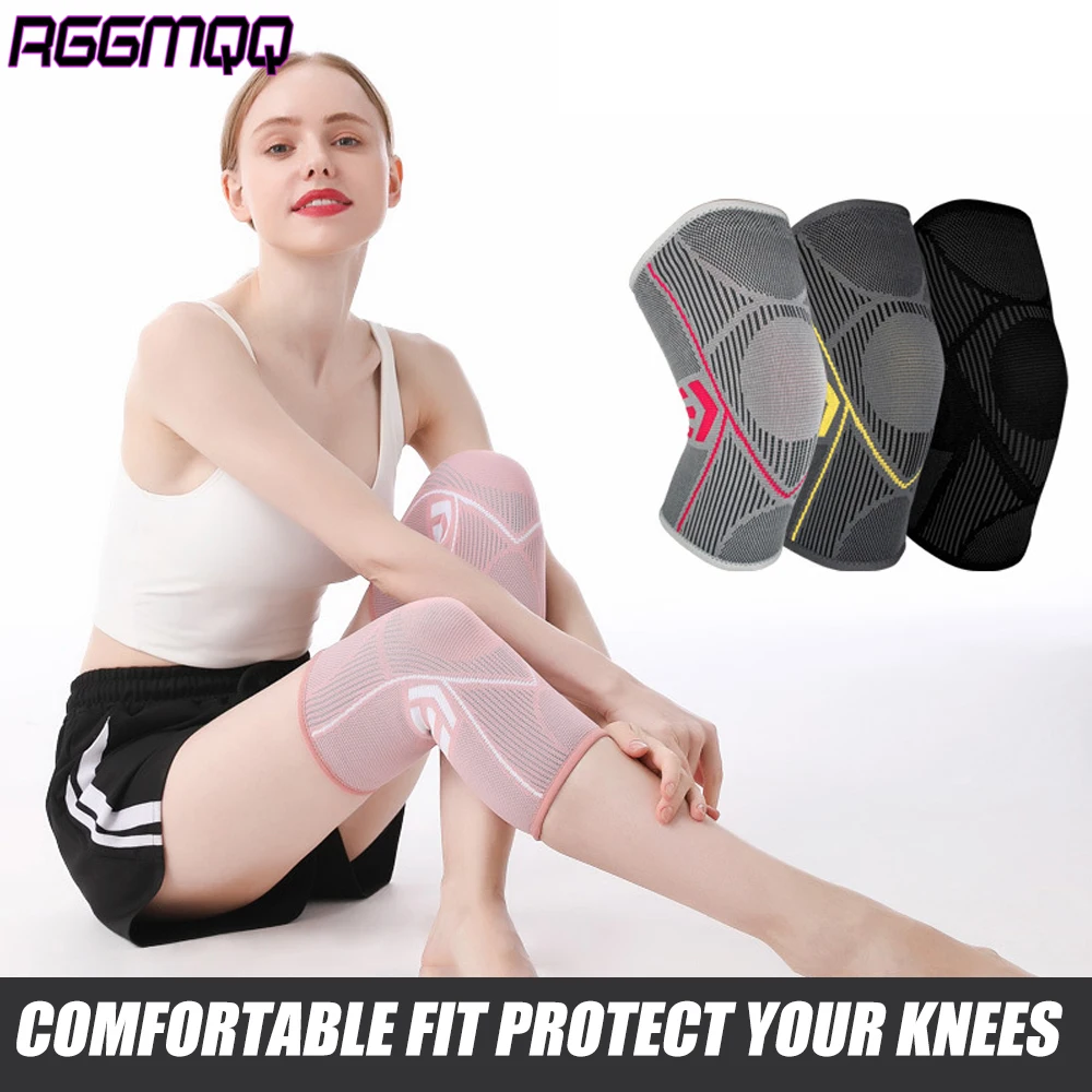 1 Paar Knie-Kompressionsmanschetten – Beste Kniebandage für Männer und Frauen – Knieunterstützung für Laufen, Arthritis, Basketball, Training, Sport