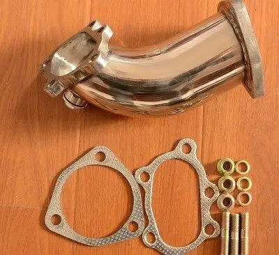 Retrofit for S13 S14 S15 stainless steel banana head coke, exhaust manifold head section