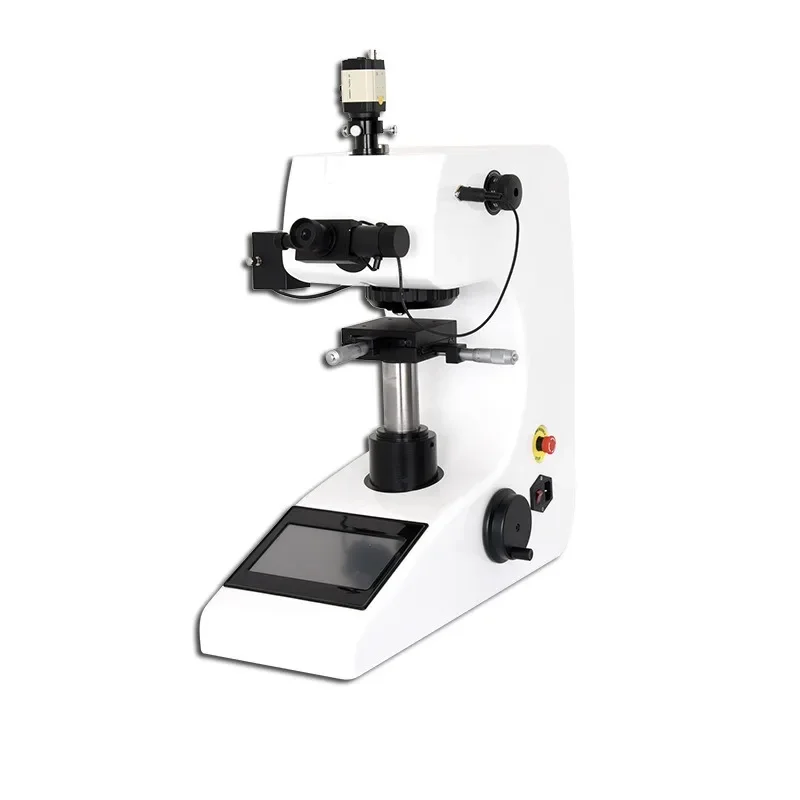 Micro Vickers hardness tester, high-precision metal testing, automatic turret carburizing hardness tester, software hardness