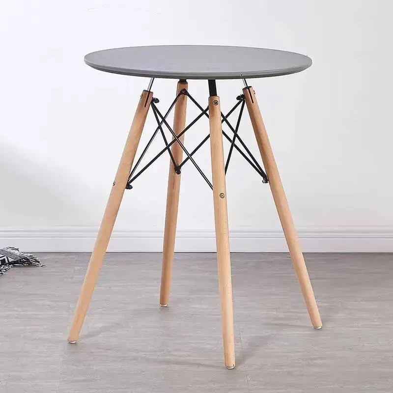 Wooden Space Saving Desk Minimalist Dining Living Room Cafe Table Furniture Desk Coffee Tables For Living Room Furniture