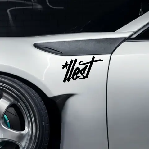 illest Graffiti Cool Boys Forever Wild Drift Car Motorcycle Racing Helmet Laptop Bagagekaross Bilfönster Vattentäta PVC-dekaler 10 best sales sjukaste klistermärke - №8