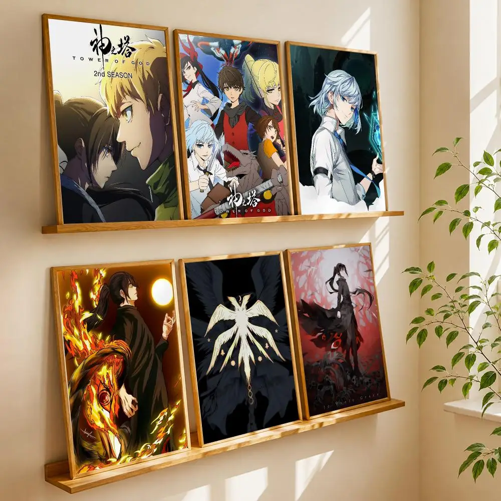 T-tower Of God Anime Poster HD Home Wall Stickers House Hallway Living Room Bedroom Bar Office Decor Art Prints