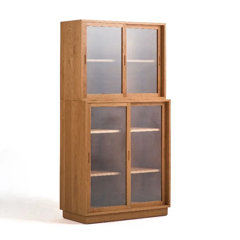 

side cabinet, kitchen cupboard, locker, Japanese bookcase, display cabinet, simple living room combination cabinet