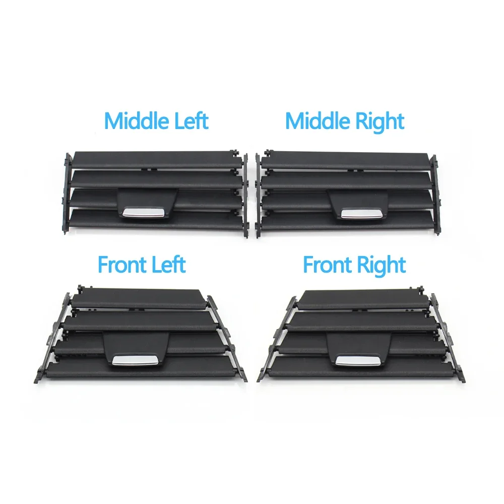 Car Left Right Middle Air Vent Outlet Grille AC Slide Clip Repair Kit Set For BMW 3 4 Series F30 F31 F34 F35 F32 F33 F36 F82 F83