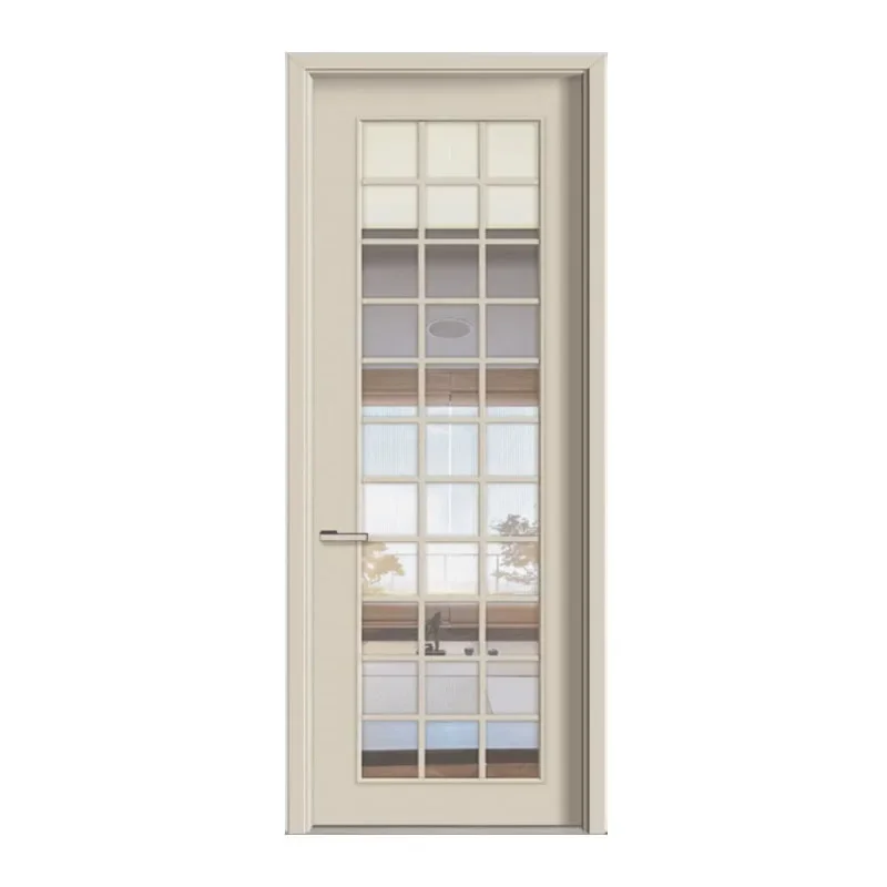 European Style Double Glass Wooden French Doors Common Arch Pair Double Glazed French Doors