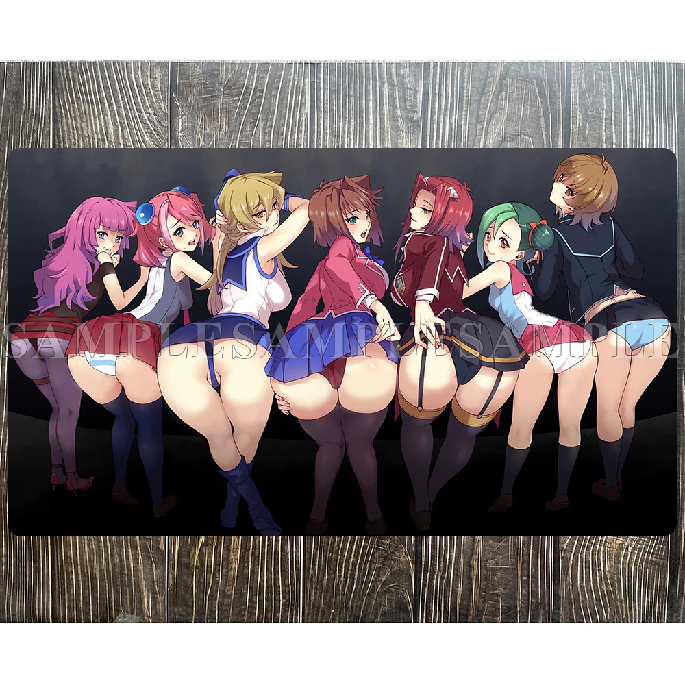 Yu-Gi-Oh 5Ds ARC-V Playmat Game Card Pad YGO Anime Girls Mat Yugioh TCG OCG Mat-390