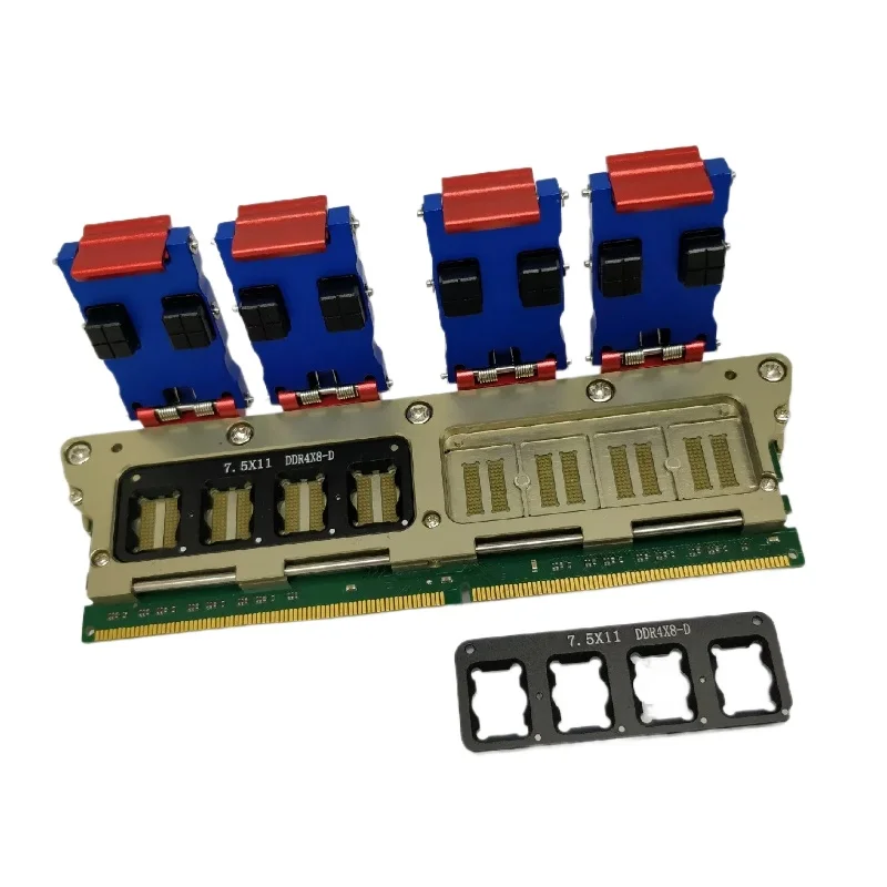 DDR4 * 8 memory test fixture is suitable for American Corsair DDR4X8-D with red and blue limit compression block DDR4 memory