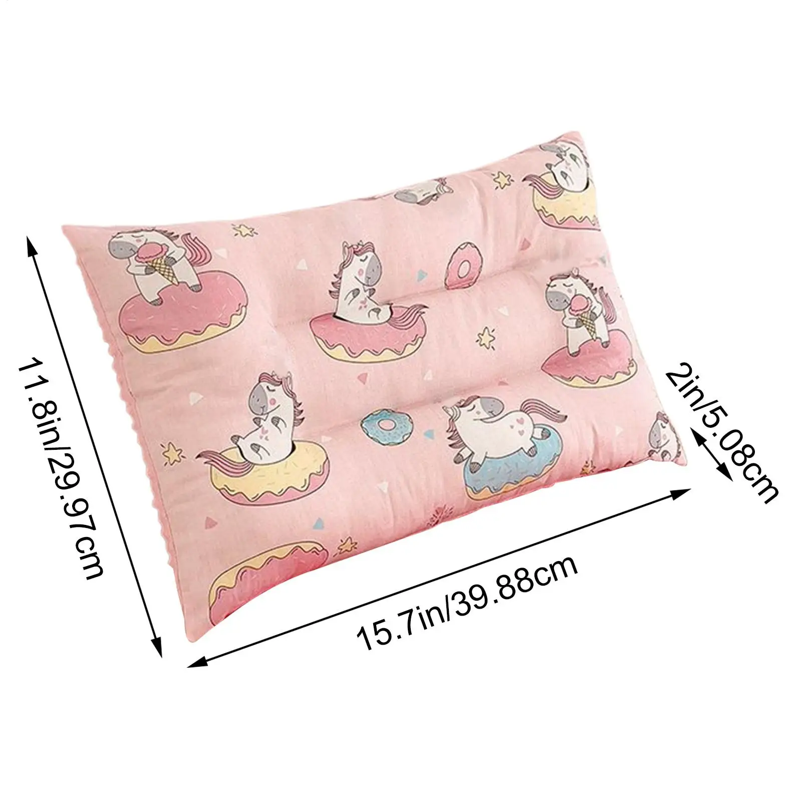 Toddler Pillows Pillow For Toddler With Cartoon Pattern Cute Decorative Soft Washable Cushion For Chair Floor Couch Dorm Car